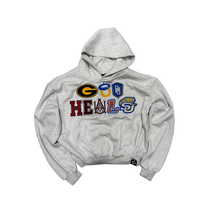 &#39;GOD HEALS&#39; HBCU COLLEGE LOGO HOODIE