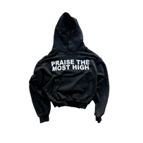&#39;PRAISE THE LORD&#39; DIAMOND HOODIE