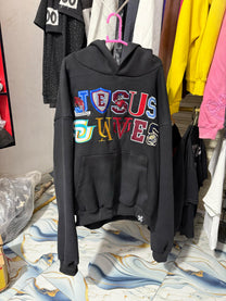&#39;JESUS SAVES&#39; HBCU COLLEGE LOGO HOODIE