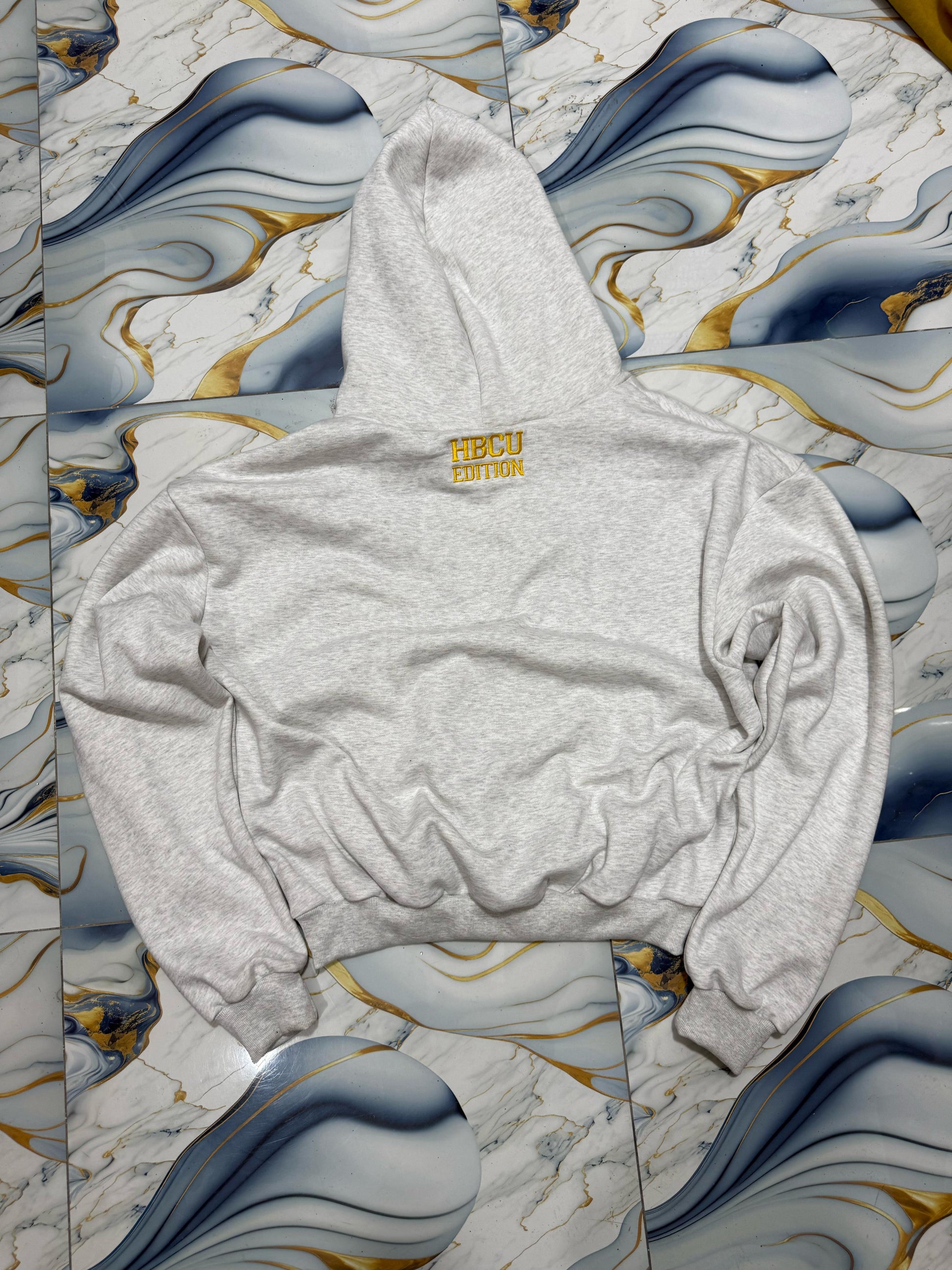 &#39;GOD HEALS&#39; HBCU COLLEGE LOGO HOODIE