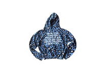 &#39;HAVE YOU PRAYED&#39; BLUE LEOPARD HOODIE